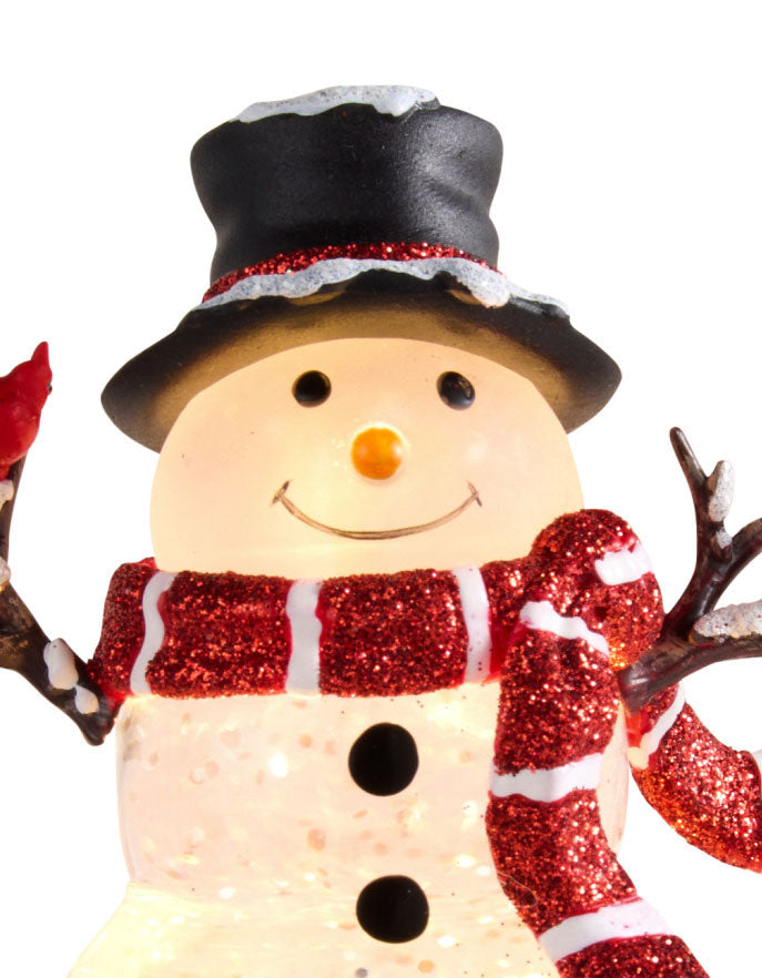 Plug-In Snow Globe Nightlights with Swirling Glitter & LED Lights