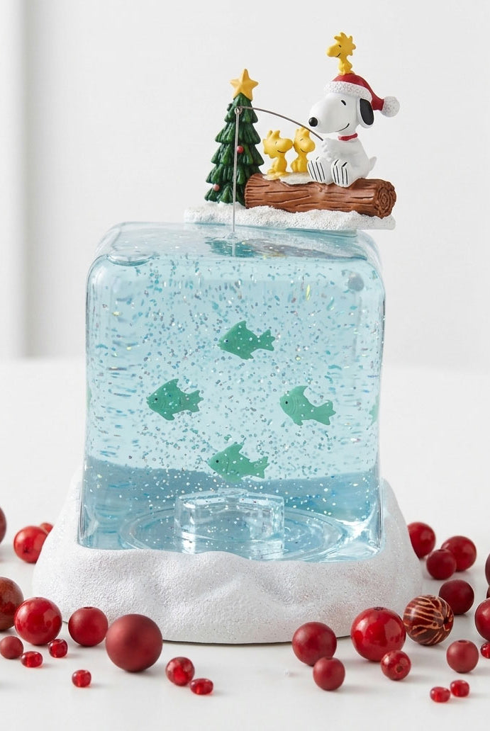 Snoopy Fishing With Woodstock
