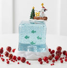 Snoopy Fishing With Woodstock snow globe