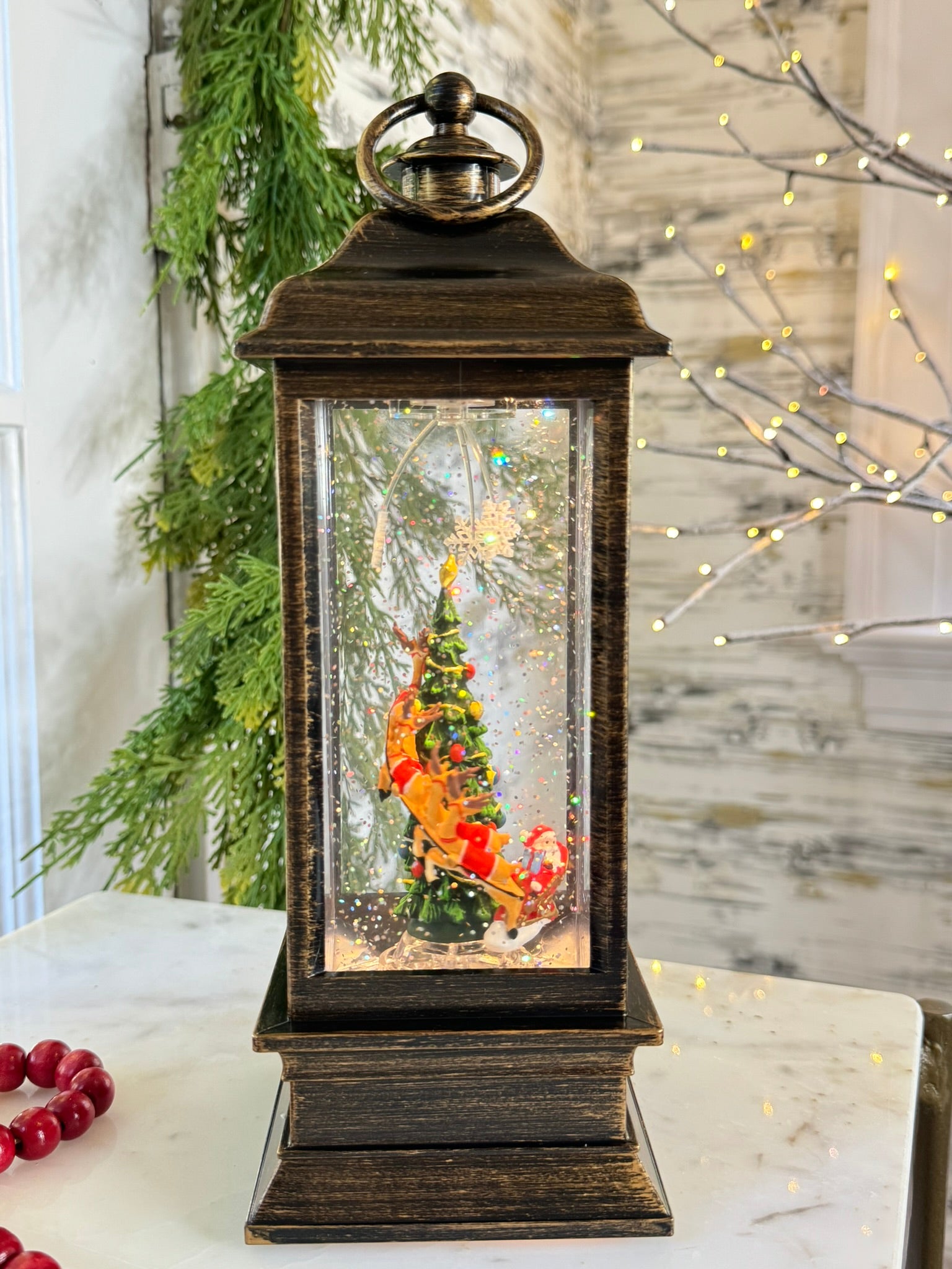 【未開封】 Water Lantern クリスマスランタン Animated Santa Flying Lighted Water Lantern – Lighted Water Lanterns