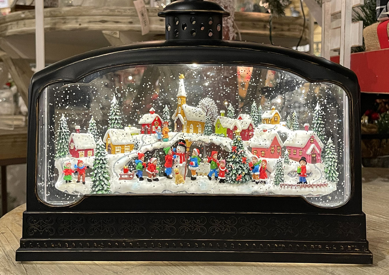 Led Winter Scene Lighted Picture Scenes